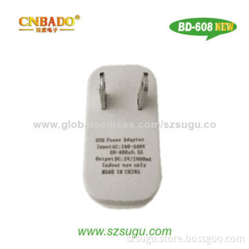 2014 New Design Smallest USB Wall Charger for iPhone, Samsung, HTC and Nokia